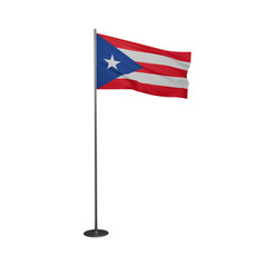 Puerto Rico flag 3