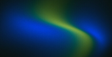 Dark blue green purple glowing grainy gradient background black noise texture poster header banner design