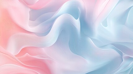 Obraz premium Abstract art pattern with flowing shapes in pastel colors, soft and dreamy feel with plenty of copy space.