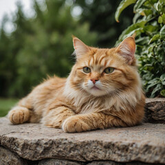 Fototapeta premium Smart Cat