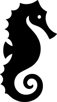 recommend clip art: Seahorse Icon Design for Branding and Logos