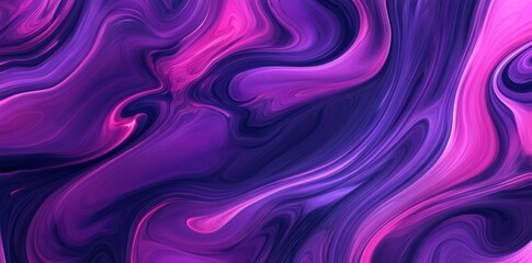 Fototapeta premium Background illustration art wallpaper - Purple pink color with liquid fluid marbling paper texture banner painting texture.