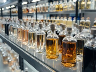 Synthetic Perfume Lab Engineered for Unique Molecular Scents
