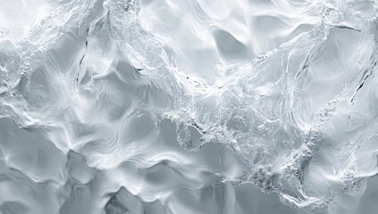 Obraz premium abstract water surface texture background with ripples, light, fresh cosmetic perfume business wave background, soft white and blue color palette