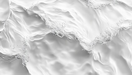 Obraz premium abstract water surface texture background with ripples, light, fresh cosmetic perfume business wave background, soft white and blue color palette