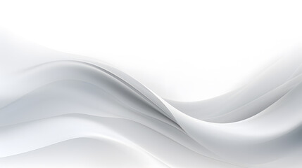 White abstract wave background with white background