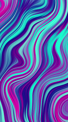 Neon Fluid Abstract Background