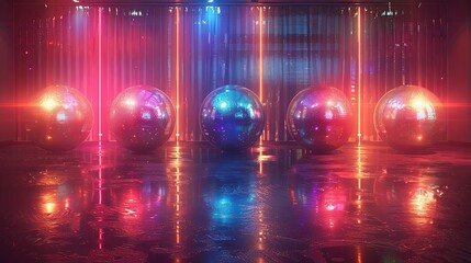 Mirror love. Self love club t shirt design. Disco party ball graphic print design poster