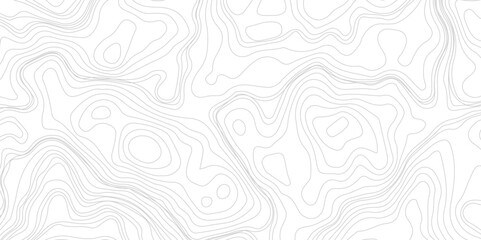 Abstract Topographic Contour Line Pattern in Black and White, Transparent PNG Topographic line map. Modern design with White background with topographic wavy pattern design.