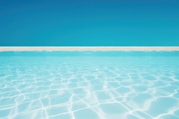 Underwater pool backgrounds outdoors horizon.