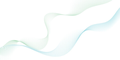 Blue color wave line abstract background design.  Energy waves technology concept design for business, presentation, banner.
