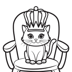 Simple line art vector design