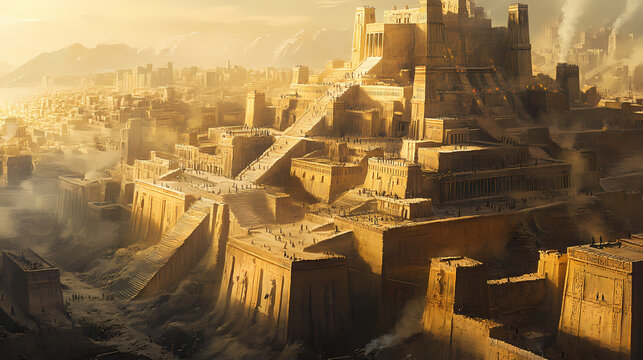 Explore city of uruk during the uruk period where the invention of writing and administrative systems revolutionized governance in ancient mesopotamia. Ancient Mesopotamia. Illustration