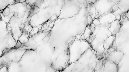 Elegant white marble texture with gray veining, perfect for backgrounds and designs.