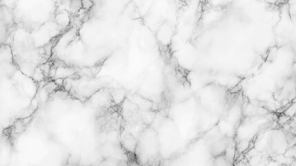 Obraz premium Elegant white marble texture featuring soft gray veining.