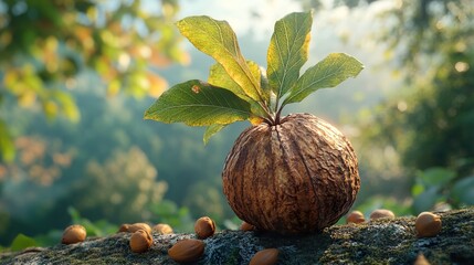 New Life Sprouting from a Seed: A Symbol of Growth and Renewal