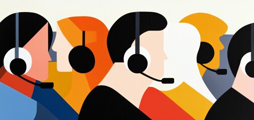 Experience the chaos of phones ringing in a vibrant call center