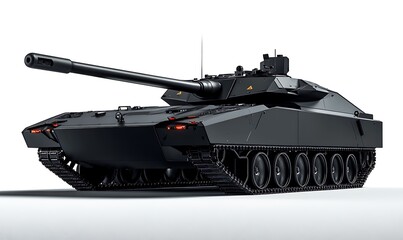 Modern Black Tank with Sleek Design