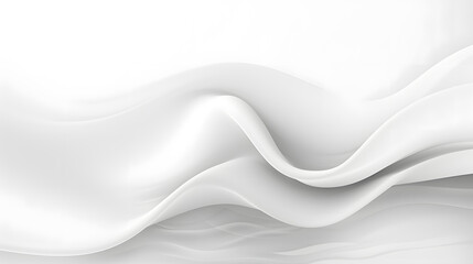 Obraz premium Blue abstract wave background with white background