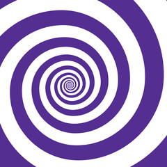 Naklejka premium Artistic spiral shape. Vector drawing