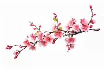 Plum Blossoms blossom flower plant.