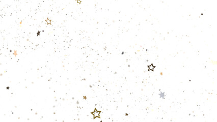 XMAS golden stars -