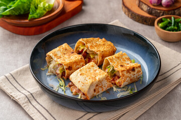 chicken shawarma sandwich