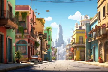 Building city car architecture.