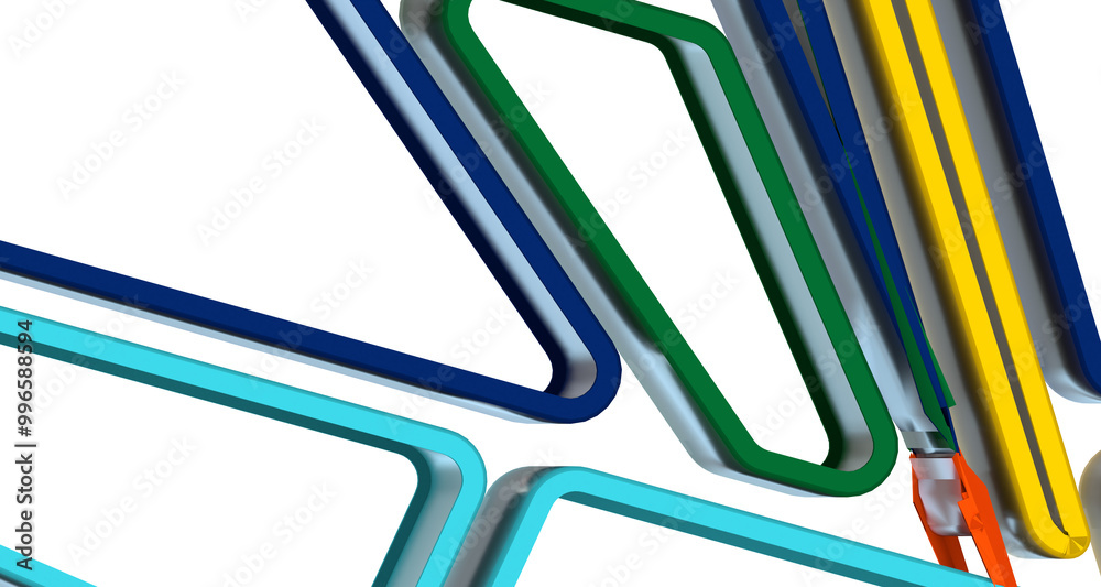 Aufkleber Abstract Low-Poly background. triangulated texture. Design 3d. Polygonal geometrical pattern. Triangular modern style
