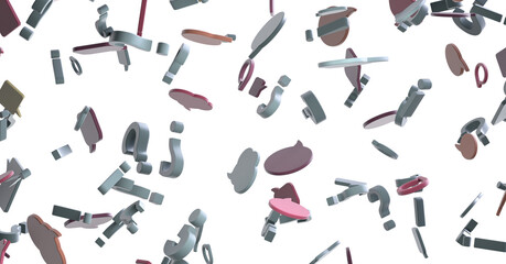 express envelope and parcel abstract technology background. Business quantum internet network communication and high speed parcel