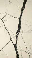 Fototapeta premium Silver and White Marble, Marbled, Abstract Image, Texture, Pattern Background, Wallpaper, Cover and Screen for Smartphone, PC, Laptop, 9:16 and 16:9 Format