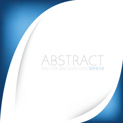 graphic vector curve line overlap background for text and message design