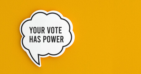 Your vote has power.