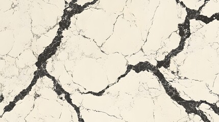 Fototapeta premium Black and White Marble, Marbled, Abstract Image, Texture, Pattern Background, Wallpaper, Cover and Screen for Smartphone, PC, Laptop, 9:16 and 16:9 Format