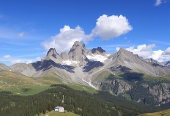 Fototapeta premium Mountain landscape