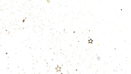 Abstract Background with Golden Glitter