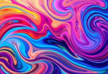 Obraz premium Colorful abstract swirls