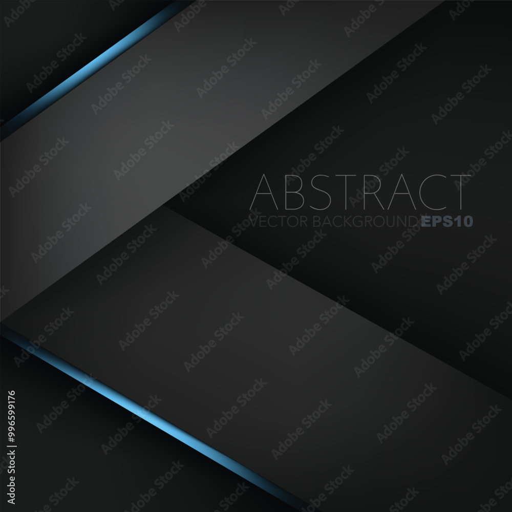 Fototapete graphic geometric triangle overlap vector layer background for text and message design