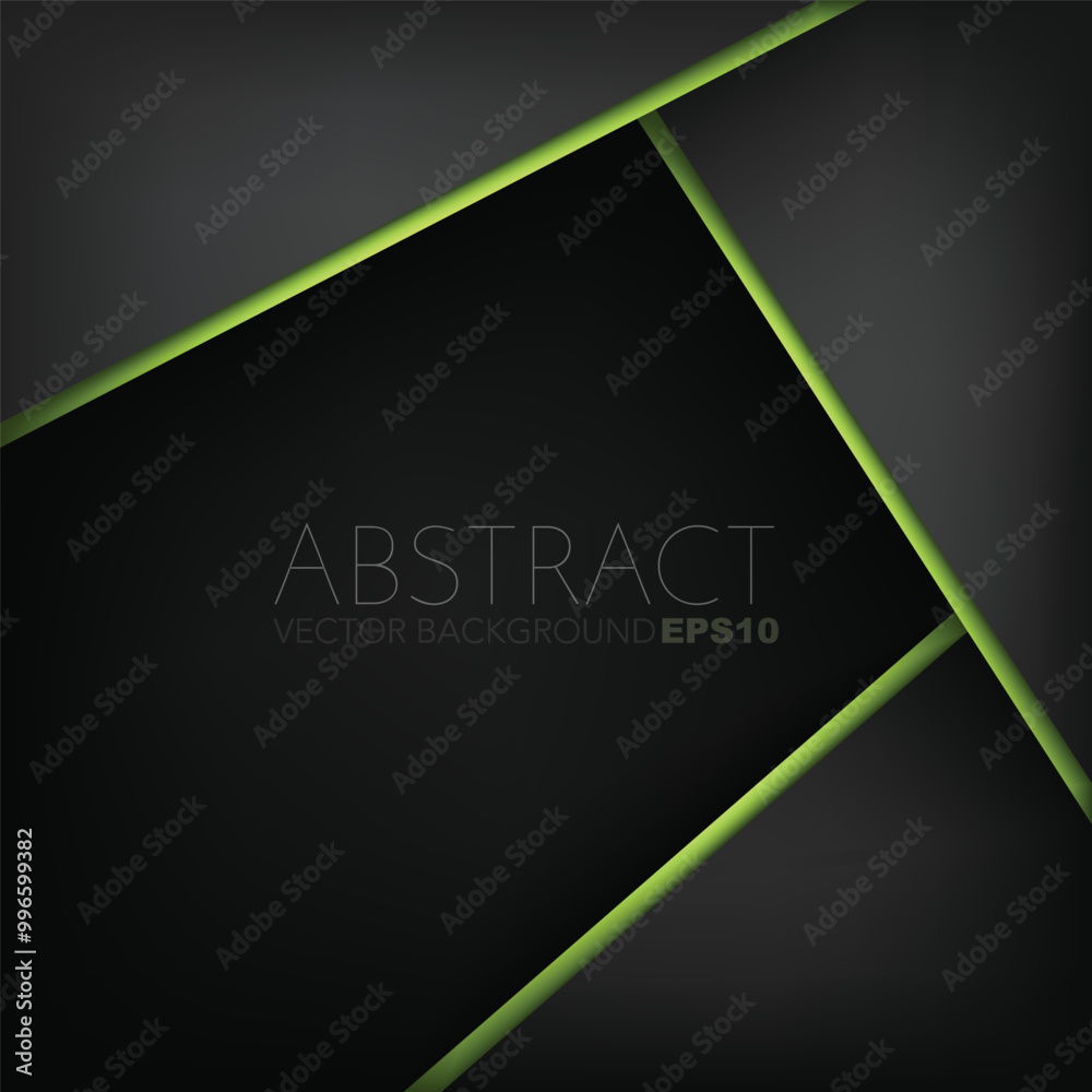 Fototapete graphic geometric triangle overlap vector layer background for text and message design