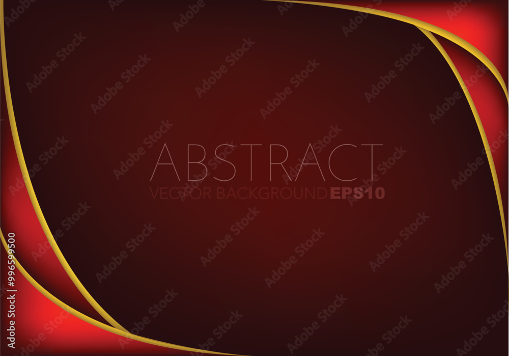 Fototapete graphic vector curve line overlap background for text and message design