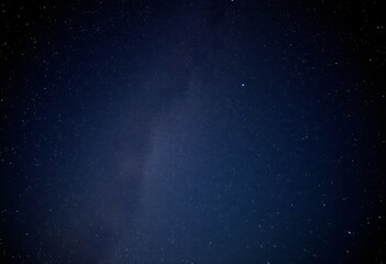 Starry night sky