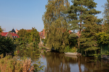 der malerische Fischerort Greetsiel in ostfriesland