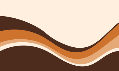 Warm Abstract Background - Vector Illustration