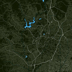 Map of Ibadan, Oyo, Nigeria