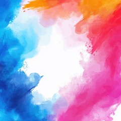 Obraz premium Vibrant Abstract Watercolor Background Design