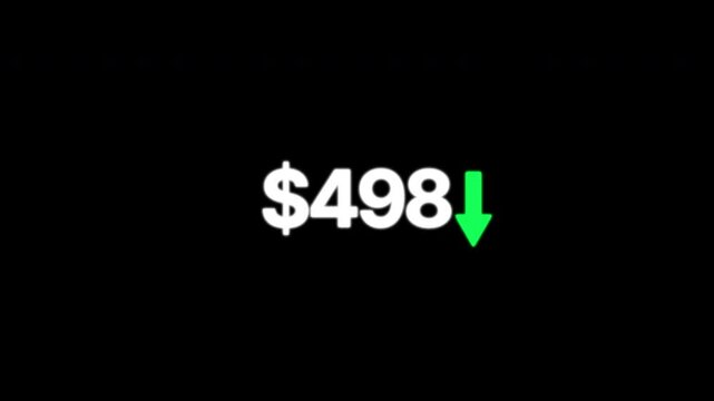  Decrease Money Animation, Earning 1000 Dollar