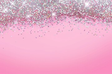 Pink Glitter Background