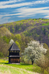 Belfry near Church of St. Martin, Cerin, Polana, Slovakia © Richard Semik