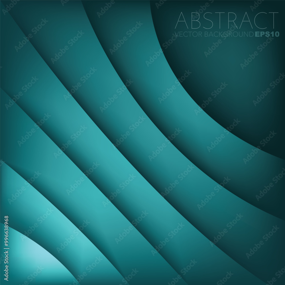 Fototapete graphic vector curve line overlap background for text and message design