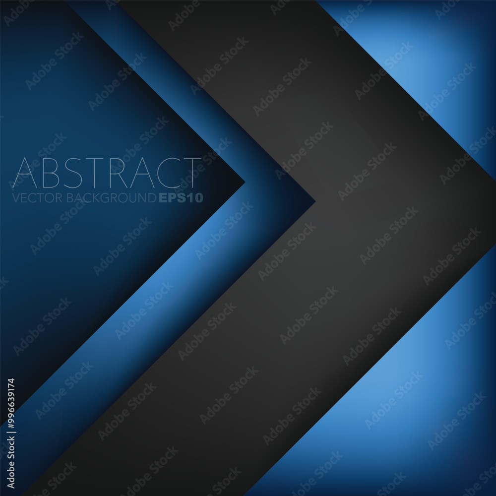 Fototapete graphic geometric triangle overlap vector layer background for text and message design